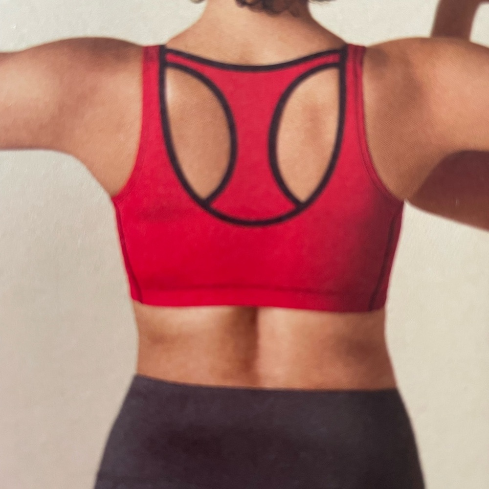 Ruby Ribbon Rack Sample Zip Front Sport Demiette, red - Picture 6 of 6